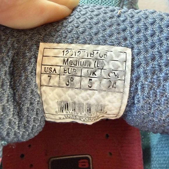 Brooks Cascadia Women's Size 7 Blue Running Shoes Sneakers Trail Hiking - Picture 7 of 7